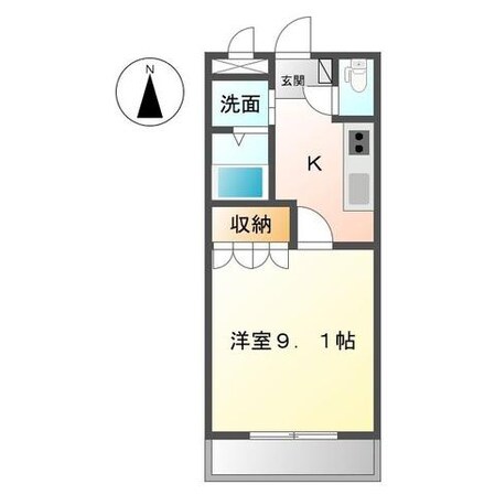 エンジェルシャトーの物件間取画像